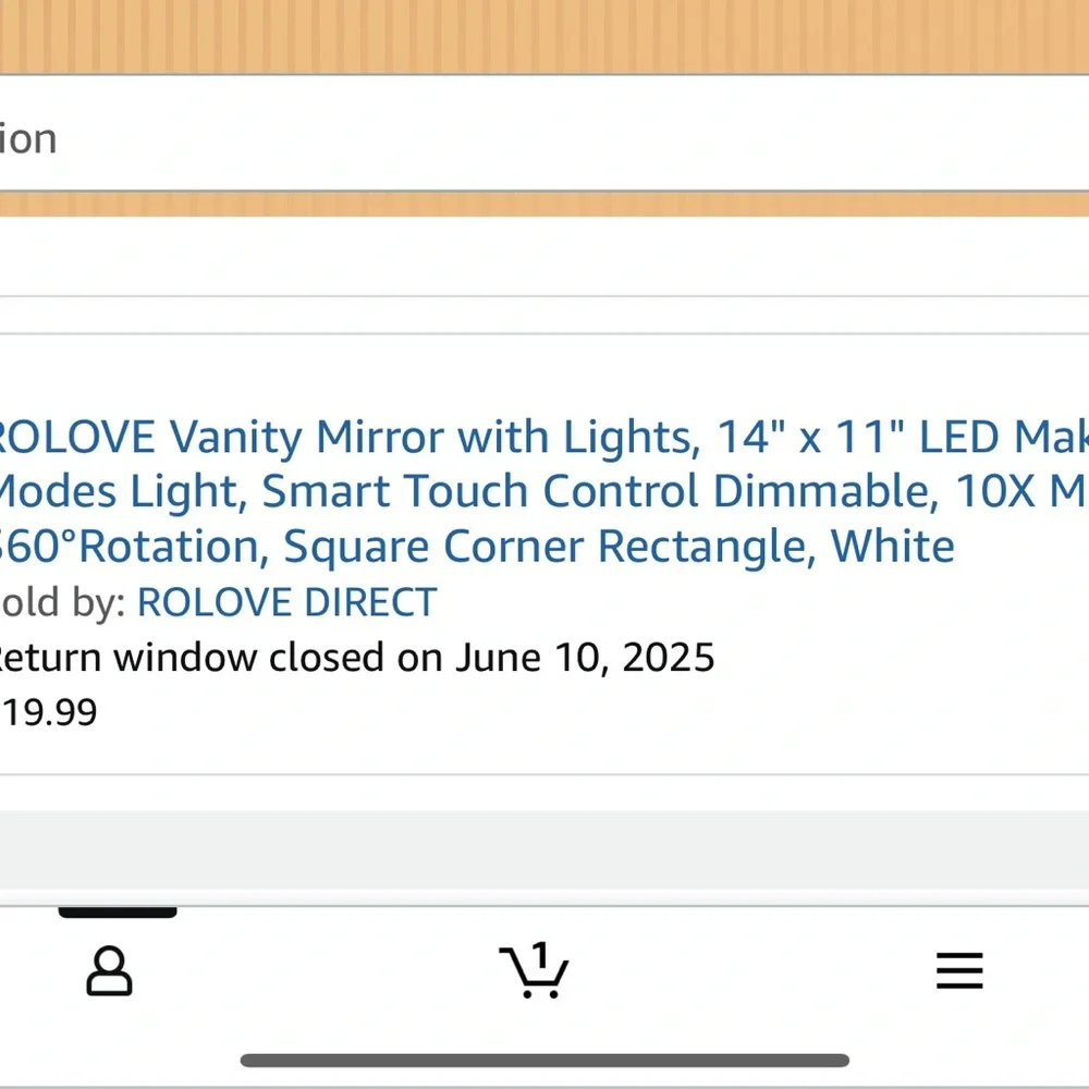ROLOVE Vanity Mirror with Lights